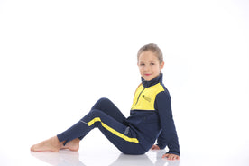 Trening fete galben bleumarin